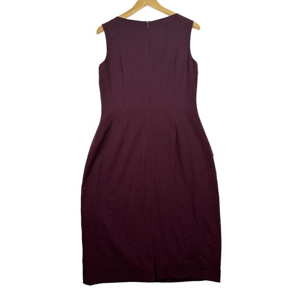 Antonio Melani Sleeveless Ruffle Dress size 8‎ Purple - Picture 4 of 6